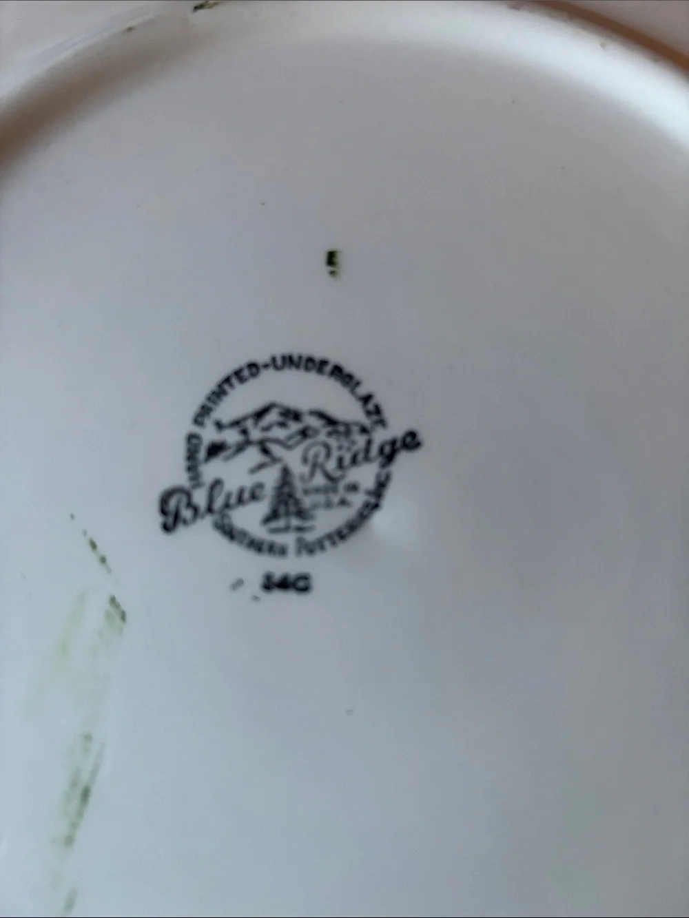 Southern Potteries Blue Ridge Pippen